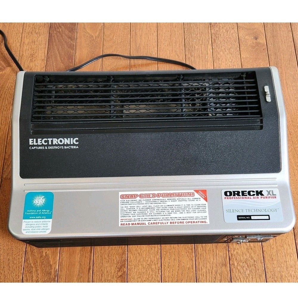 Oreck XL Professional Air Purifier Silence Technology Type 3 Model AIR8B Tested